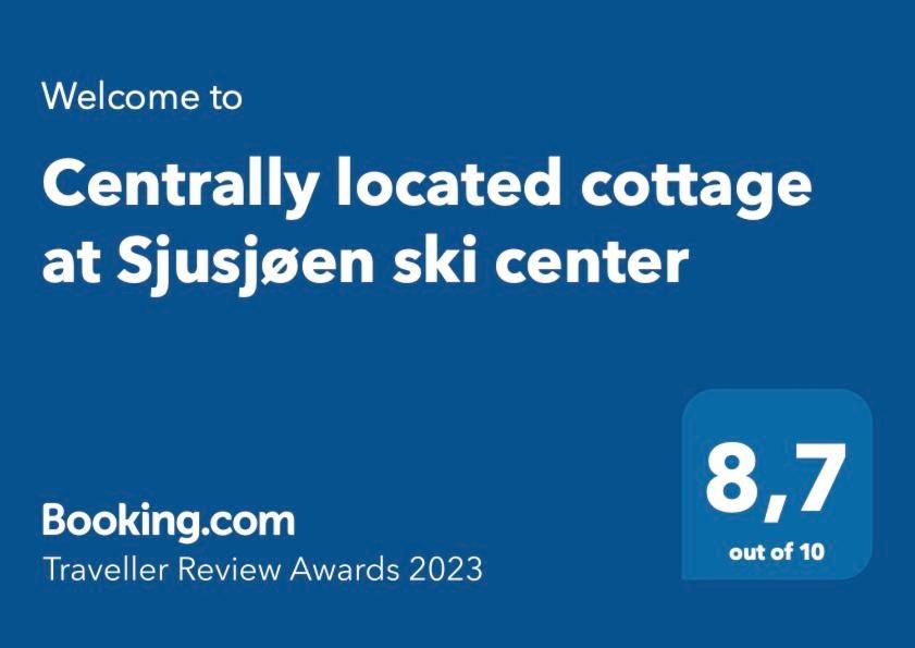 Centrally Located Cottage At Sjusjoen Ski Center Buitenkant foto
